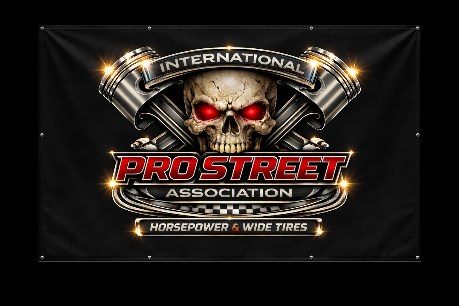 IPSA Skull Black Edition Banner