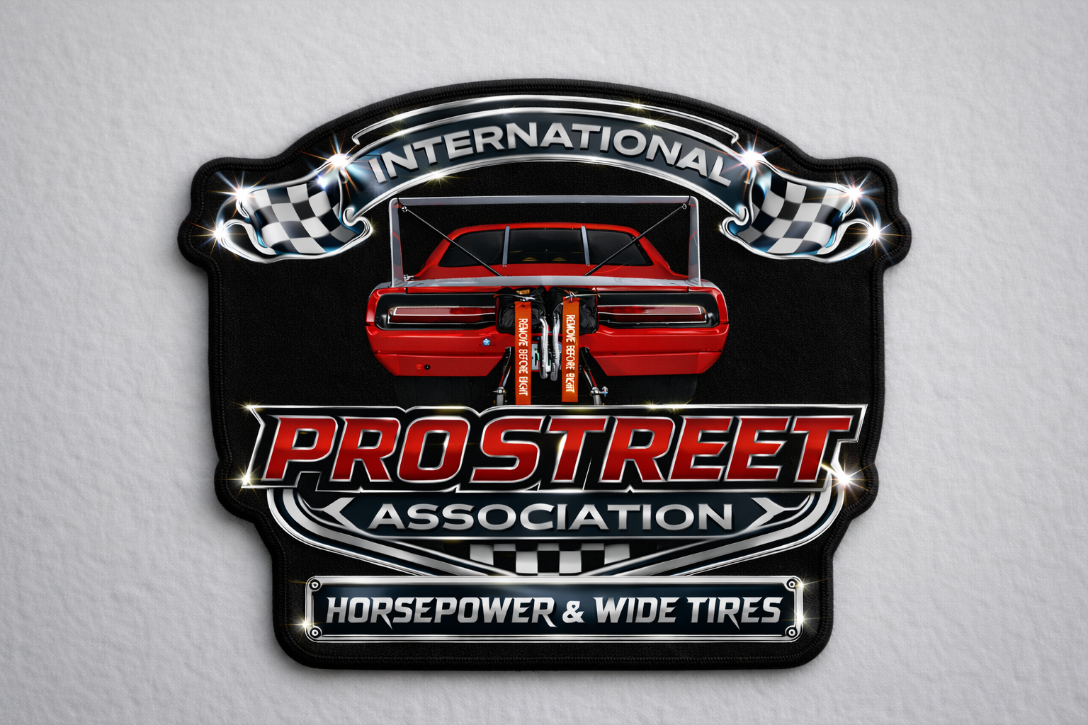 Embroidered IPSA Daytona Edition Patch