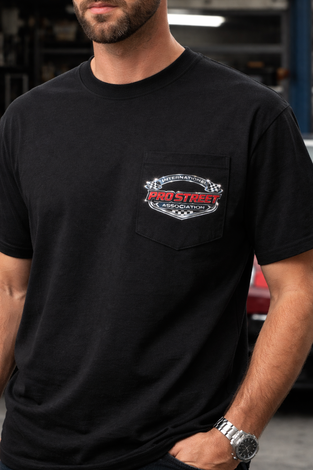 Official IPSA Pocket Tee thumbnail 2